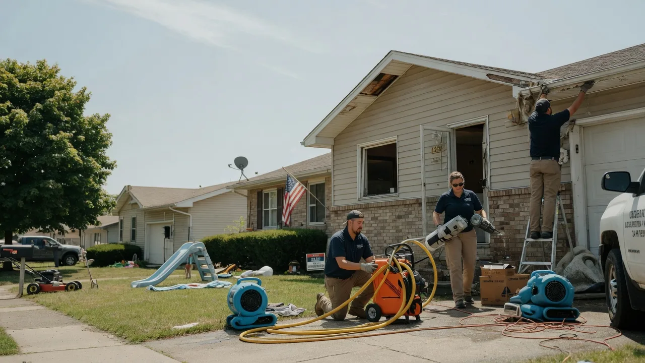 Water Damage Restoration in New Paris, IN near me
